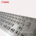 Teclado de aço inoxidável antivandálico